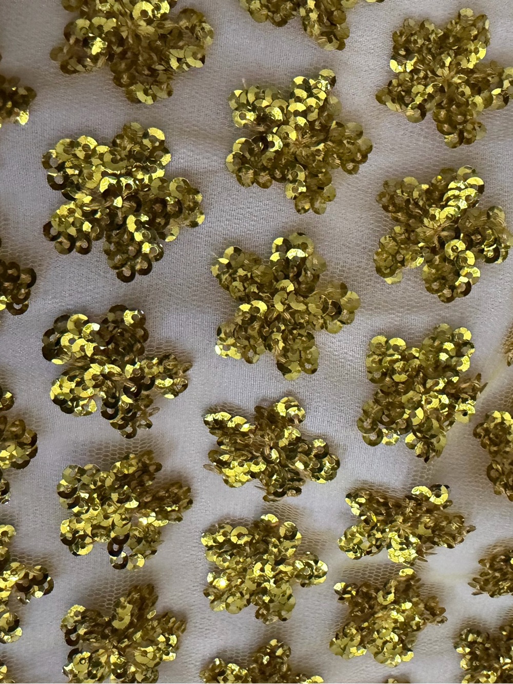 NWT J.Crew Embellished STARS Sequin Peplum Top - Gold on Cream - Picture 8 of 10